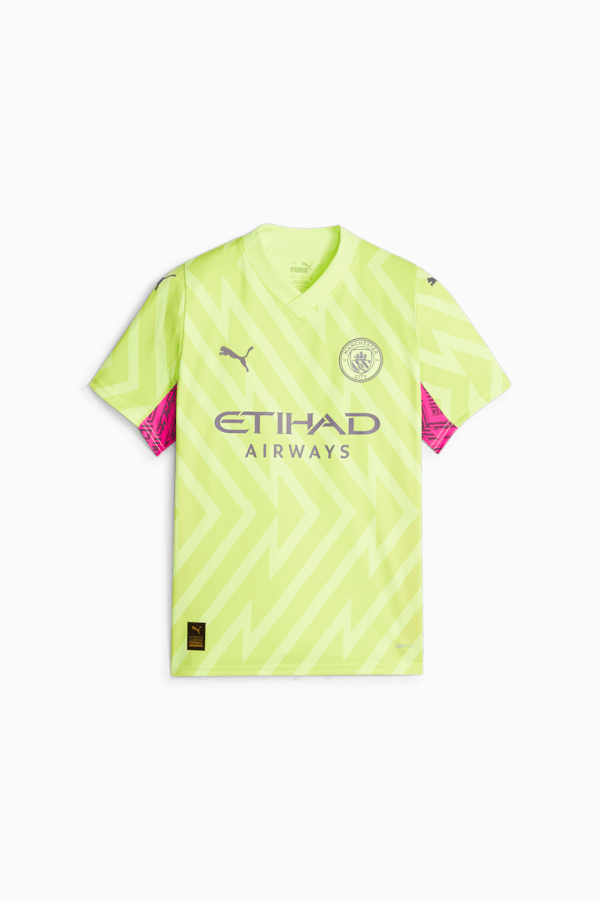 Manchester City Short Sleeve Goalkeeper Jersey Youth, Fast Yellow-Ravish, extralarge-GBR