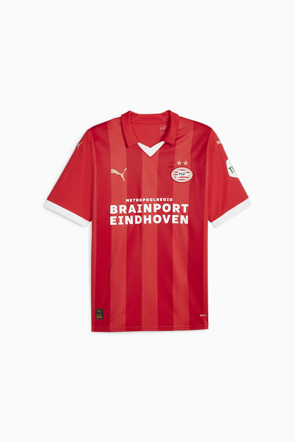 PSV Eindhoven 23/24 Home Jersey Men, For All Time Red-PUMA White, extralarge