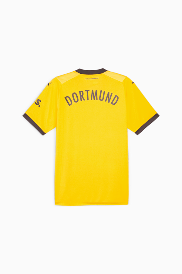 Borussia Dortmund 23/24 Home Jersey, Cyber Yellow-PUMA Black, extralarge