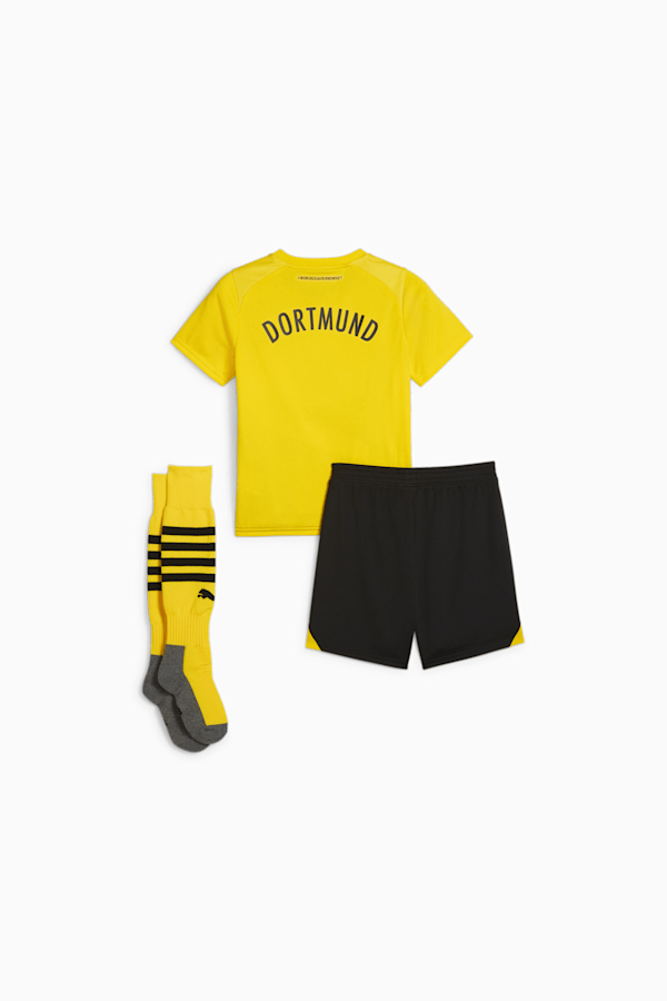 Borussia Dortmund 23/24 Home Minikit, Cyber Yellow-PUMA Black, extralarge