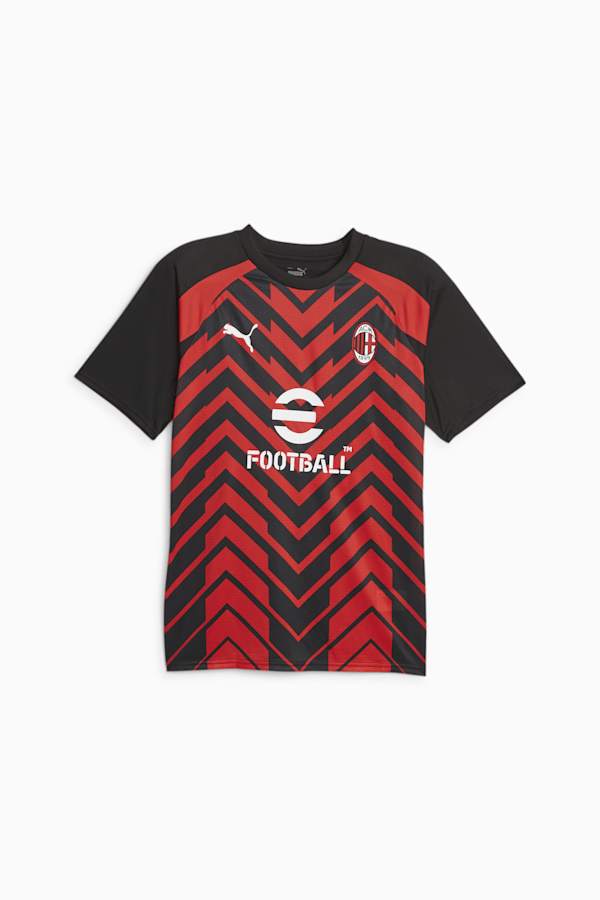 AC Milan Men's Pre-match Jersey, For All Time Red-PUMA Black, extralarge