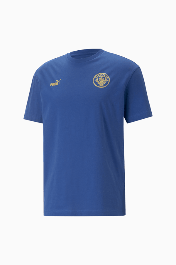 Manchester City Chinese New Year Tee Men, Blazing Blue-Puma Team Gold, extralarge-GBR