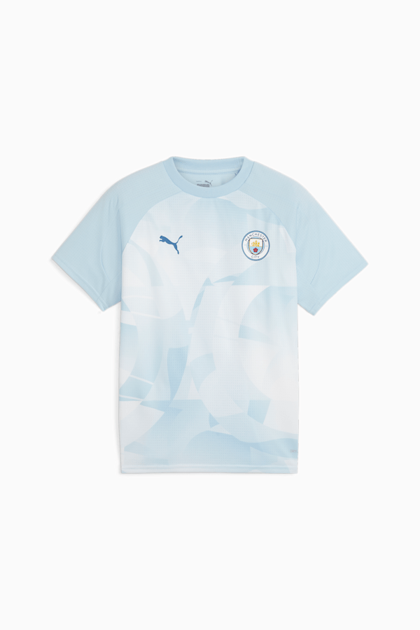 Manchester City Youth Pre-match Jersey, Silver Sky-Lake Blue, extralarge-GBR