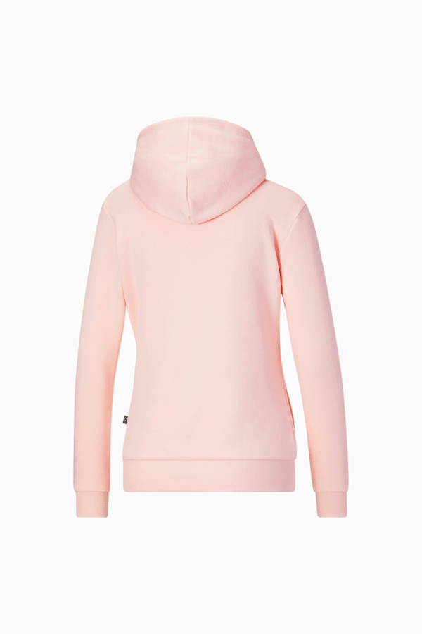Pink new arrivals logo hoodie