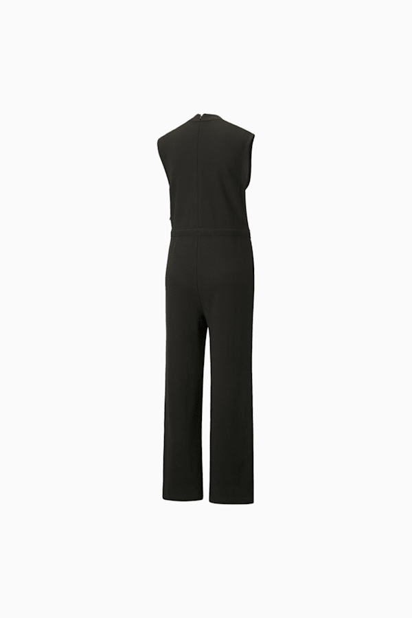 Puma black jumpsuit sales