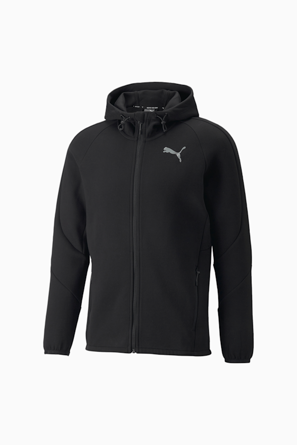 Buy Puma Power Hooded 1/2 Zip Mens Black Sweatshirt online