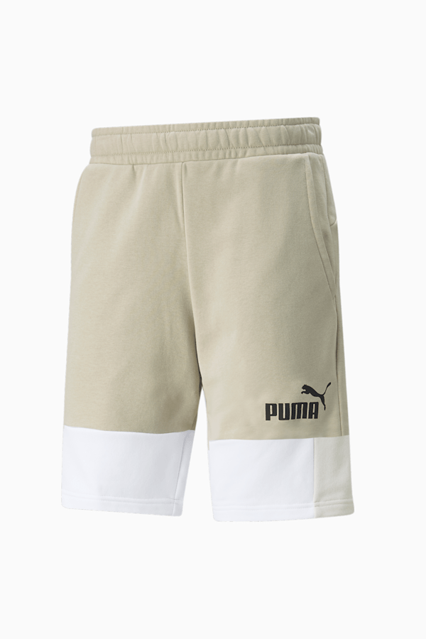 ESS+ Block Men's Shorts, Puma White, extralarge-GBR