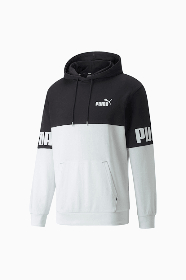Black and best sale white puma sweatshirt