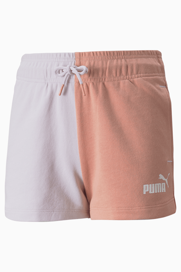 PUMA Power Youth Shorts, Lavender Fog, extralarge-GBR