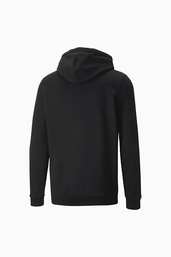 Essentials Elevated Men's Hoodie, Puma Black, extralarge