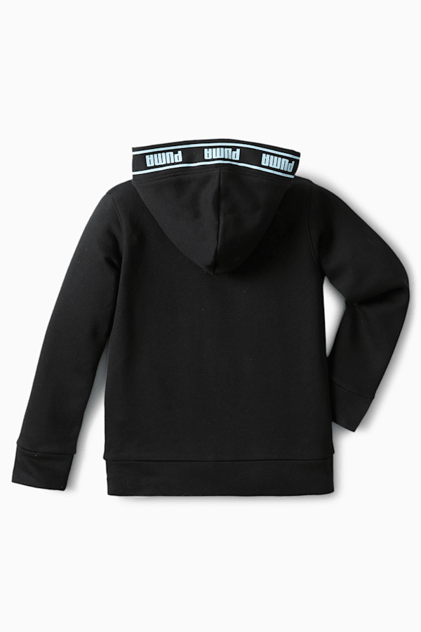 No.1 Logo Little Kids Fleece Zip Up Hoodie PUMA