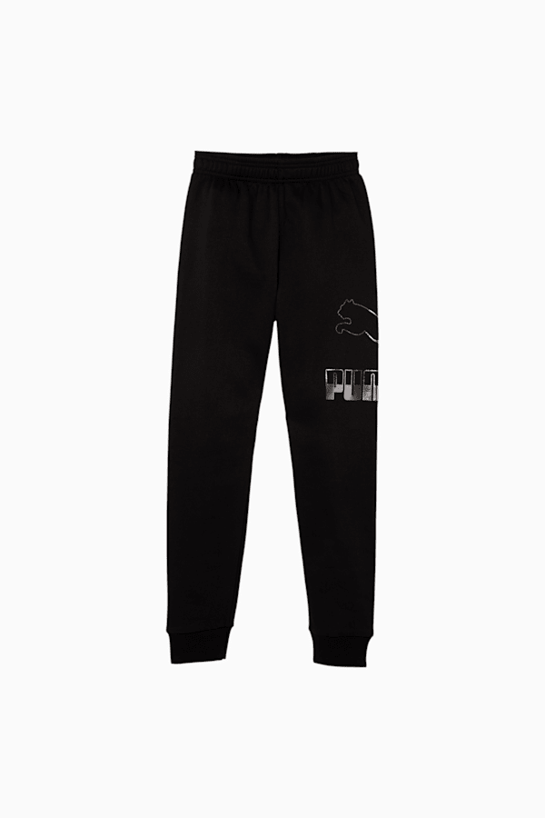 Puma grey store joggers junior