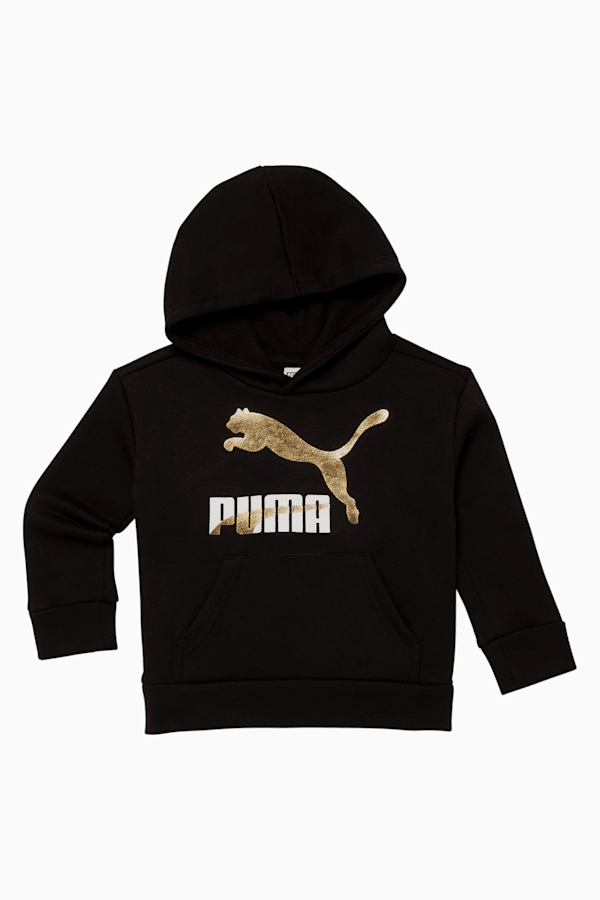 Puma archive logo store fleece hoodie