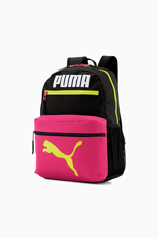 Pink and black puma backpack deals