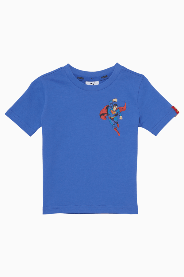PUMA x DC Justice League Toddler Graphic Tee, NEBULAS BLUE, extralarge