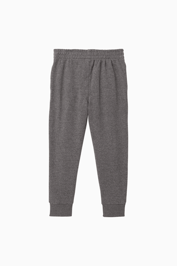 French Terry Essential Little Kids' Joggers, CHARCOAL HEATHER, extralarge