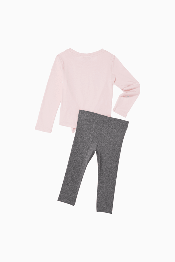 Double Trouble Toddlers' Two Piece Set, CHALK PINK, extralarge