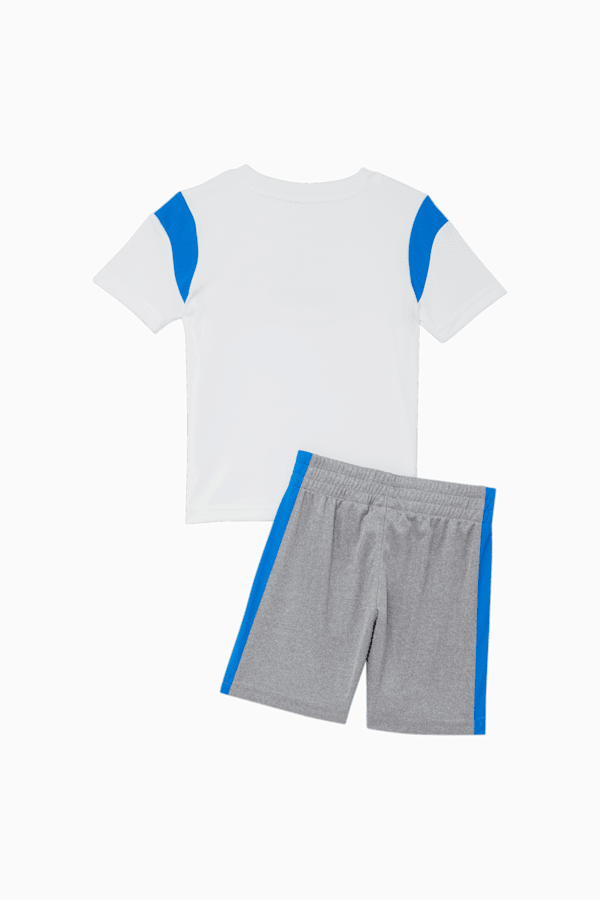 Oval Logo Toddlers' Two-Piece Set, PUMA WHITE, extralarge