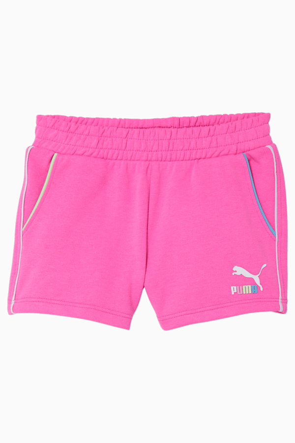 Puma shorts kids pink top