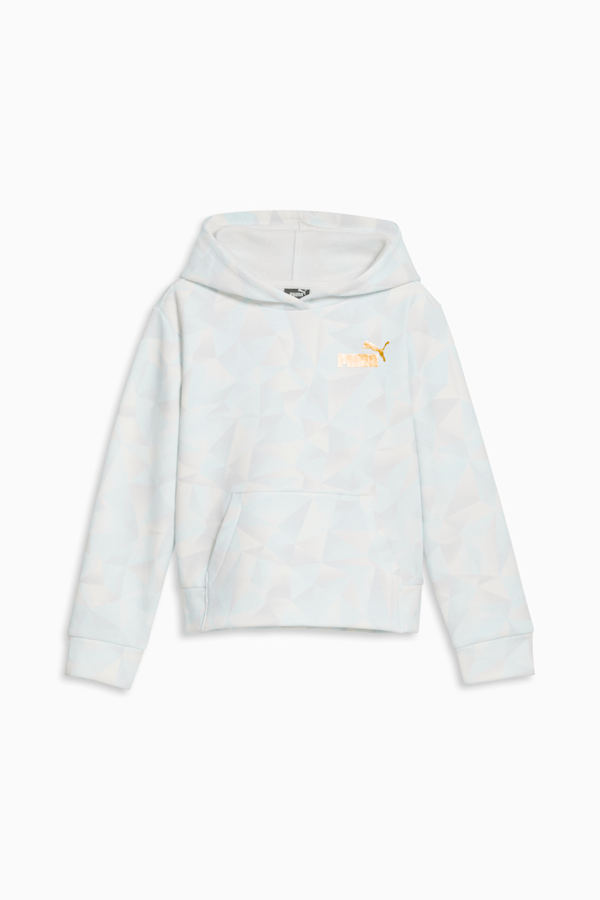 Flawless AOP Big Kids' Pulloever, ICY BLUE, extralarge
