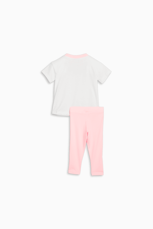 Outline Logo Toddlers' Two-Piece Set, PUMA WHITE, extralarge