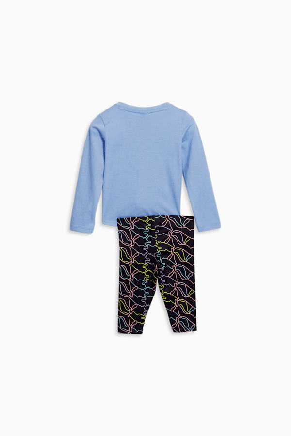 Stripes Toddlers' Two-Piece Set, BLISSFUL BLUE, extralarge