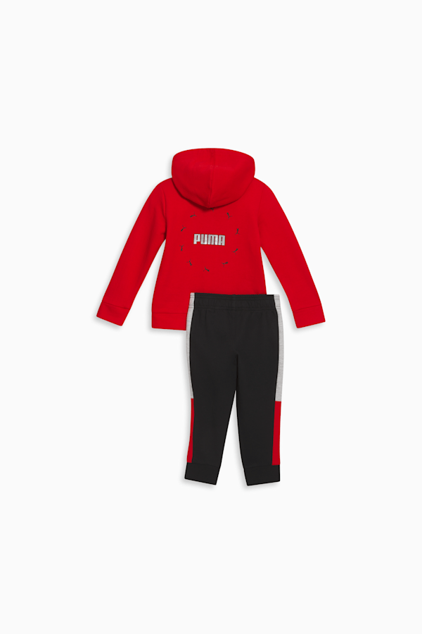 Two Piece Logo Toddlers Zip Up Set