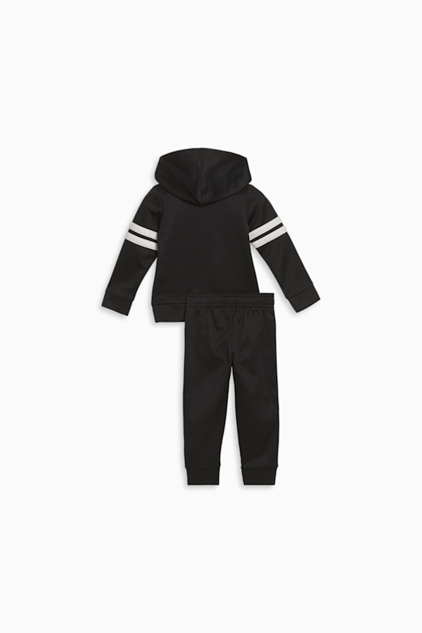 Two-Piece Little Kids' Fleece Pullover Set, PUMA BLACK, extralarge
