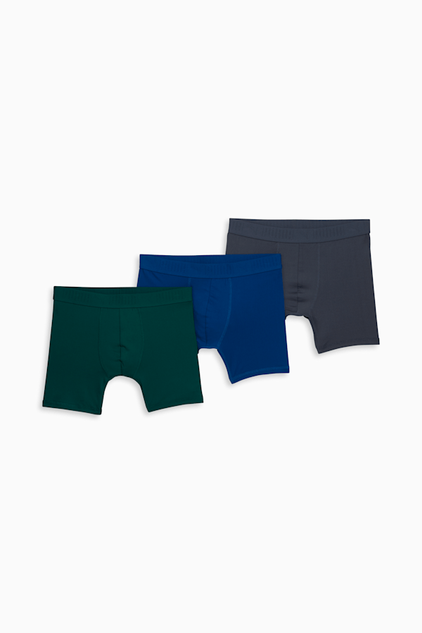 Puma HIPSTER 3 PACK - Briefs - white/grey/black/white 