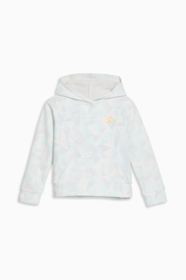 Flawless AOP Little Kids' Pulloever, ICY BLUE, extralarge