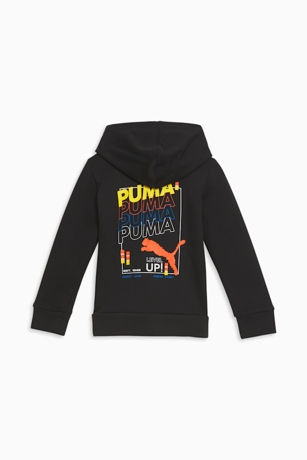 Game On Little Kids' Zip-Up, PUMA BLACK, extralarge