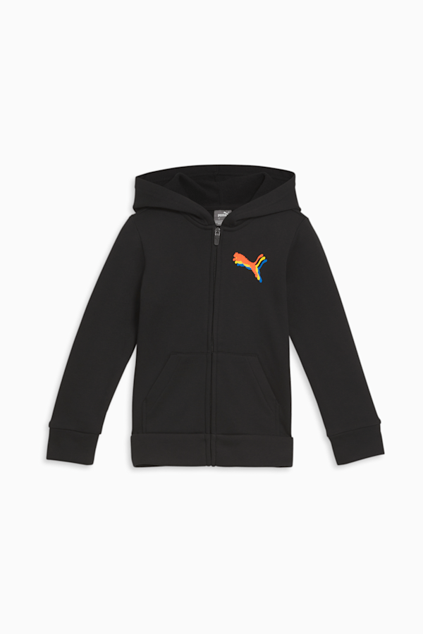 Game On Little Kids' Zip-Up, PUMA BLACK, extralarge