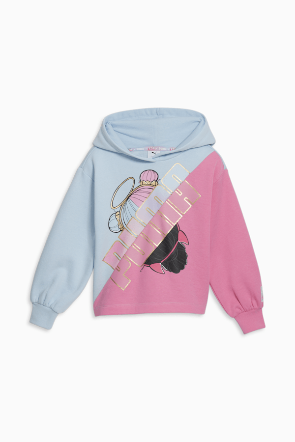 PUMA x L.O.L. SURPRISE! Sugar and Spice Little Kids' Hoodie, SILVER SKY, extralarge