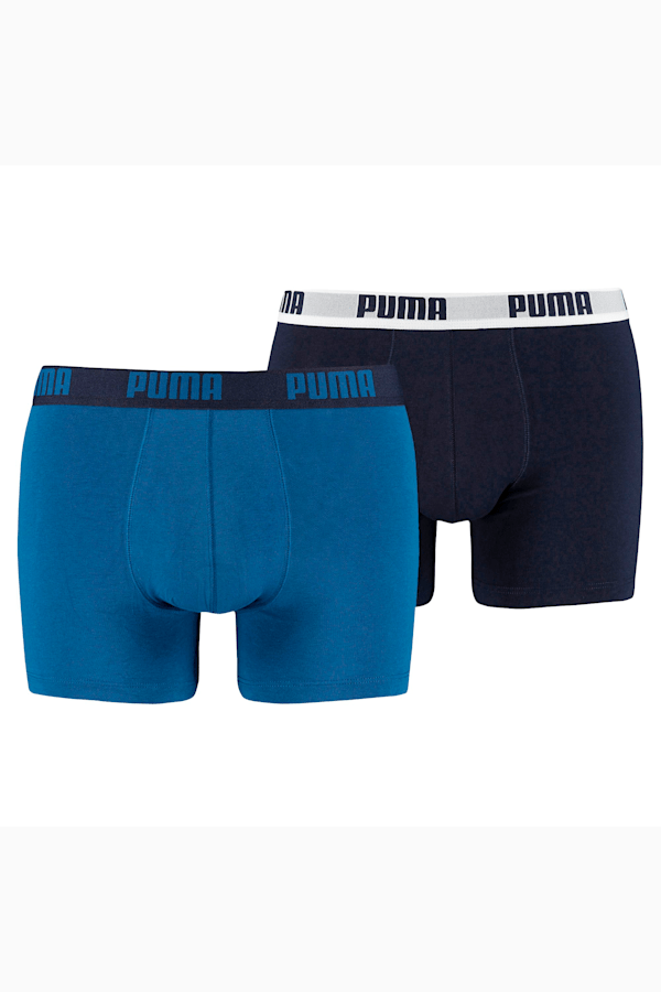 Basic Short Boxer  2 Pack, true blue, extralarge