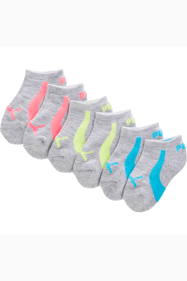 Infant Girls No Show Socks 6 Pack PUMA