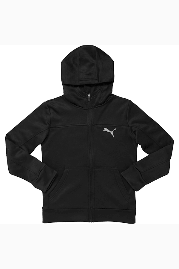 Boys Fleece Zip Up Hoodie JR PUMA