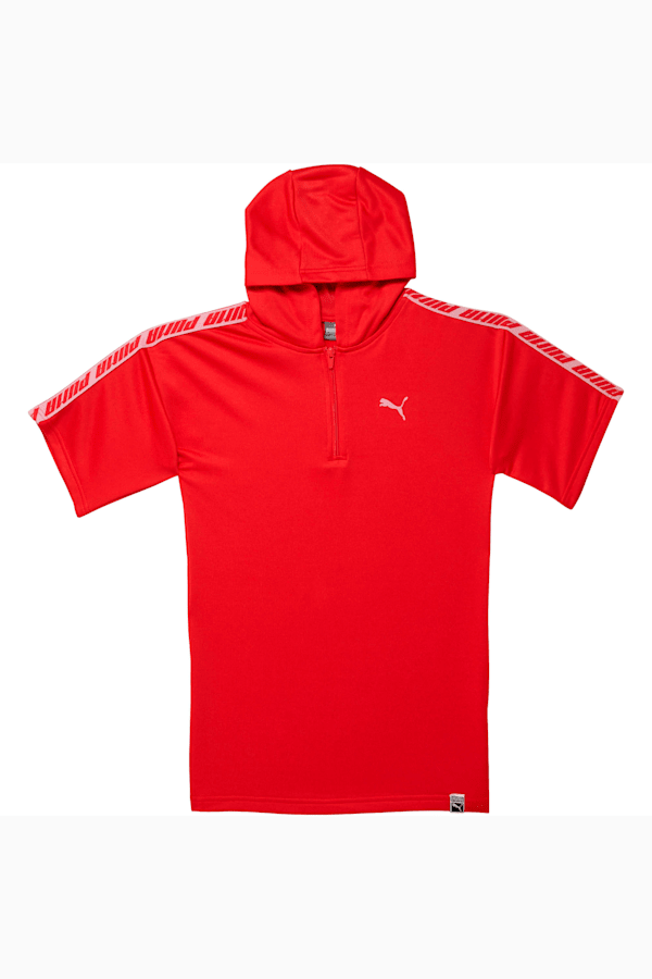 Oversized fleece half zip online