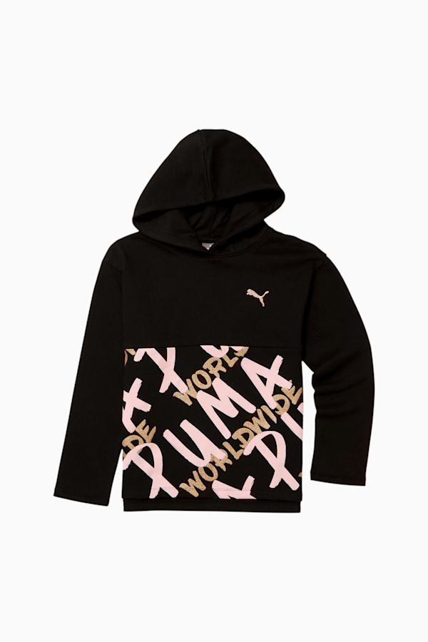 Puma grey 2025 hoodie junior