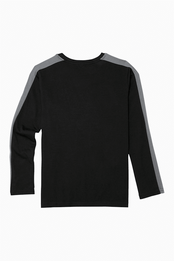 Boys black long sleeve top clearance