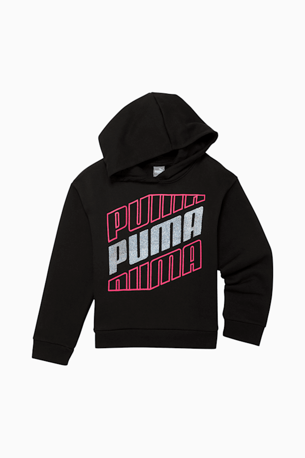 Girls black puma hot sale hoodie