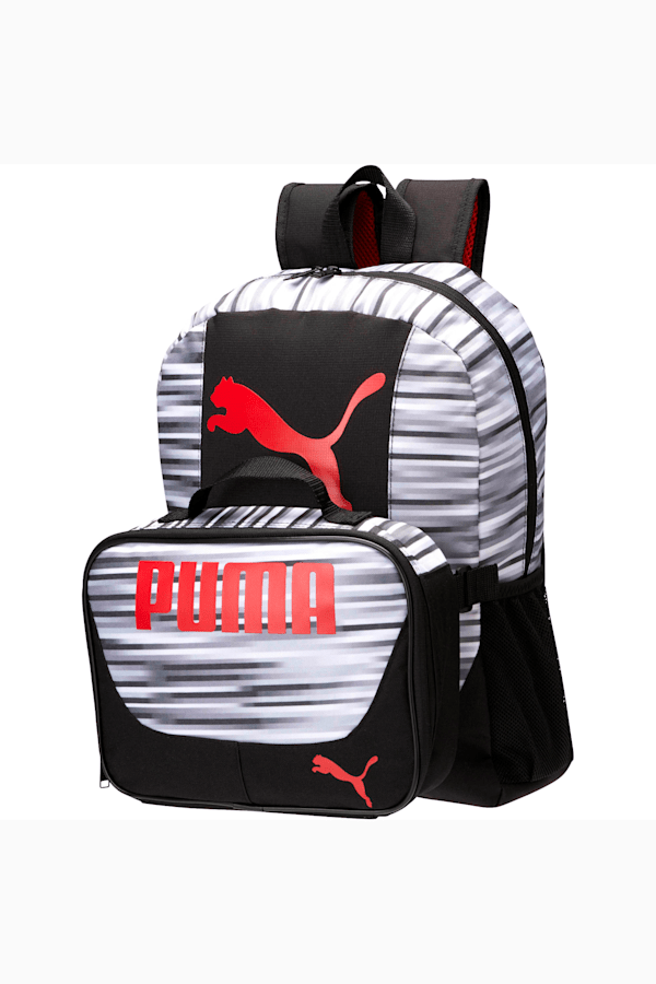 Puma backpack with discount lunchbox