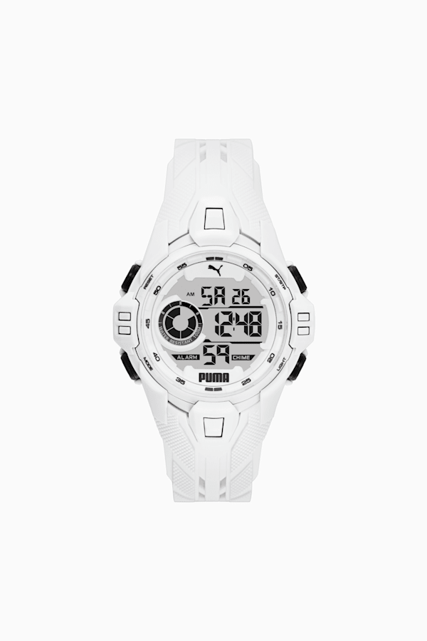 Bold White Digital Watch PUMA