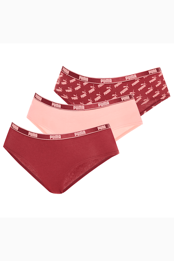 Women's Hipster 3 Pack, pink combo, extralarge-GBR