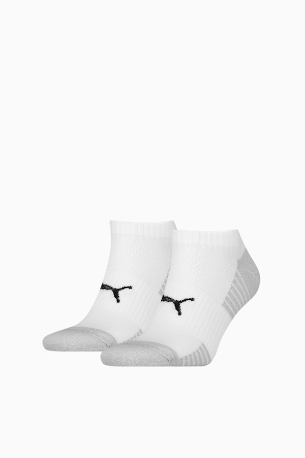 PUMA Sport Cushioned Sneaker Socks 2 Pack, white, extralarge