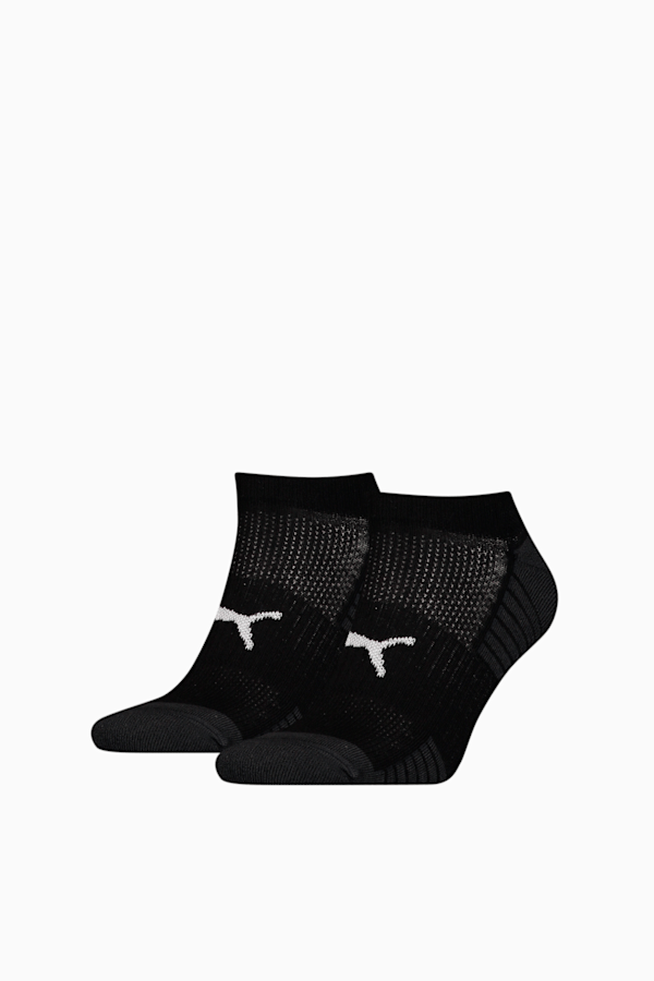 PUMA Sport Cushioned Sneaker Socks 2 Pack, black, extralarge