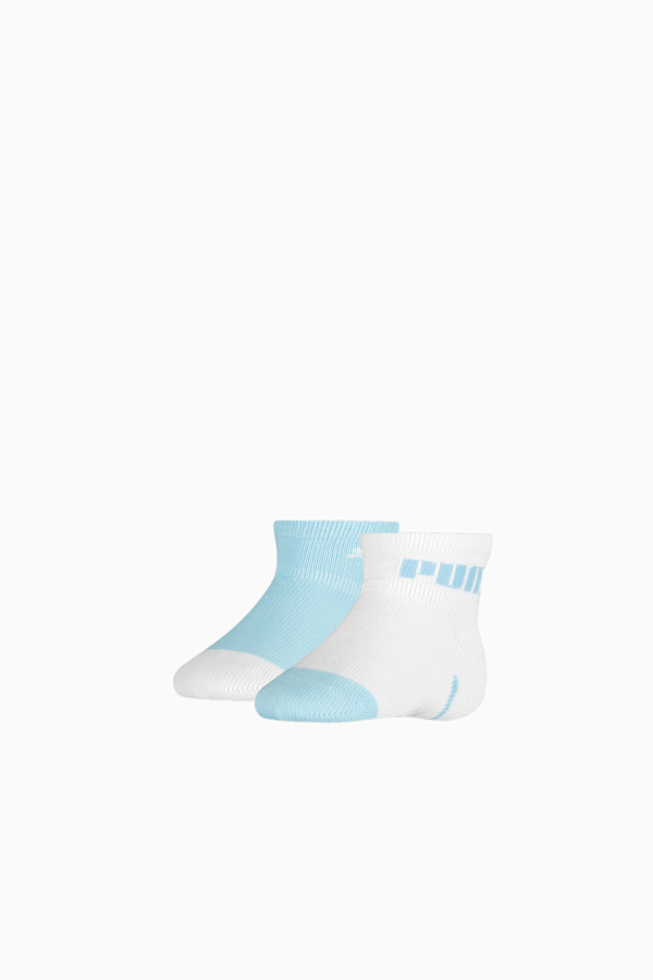 PUMA Baby Mini Cats Lifestyle Socks 2 Pack, powder blue, extralarge