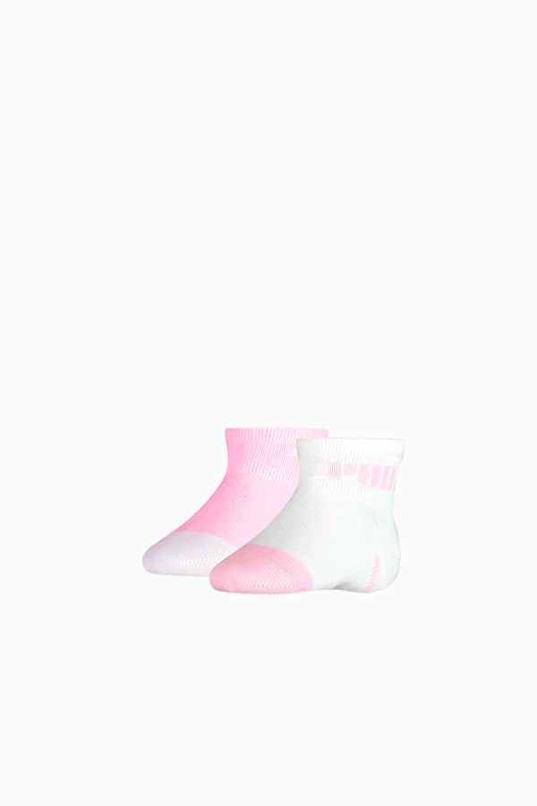 PUMA Baby Mini Cats Lifestyle Socks 2 Pack, pink lady, extralarge