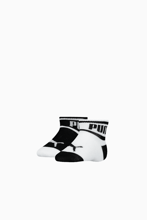 PUMA Baby Word Lifestyle Socks 2 Pack, black / white, extralarge-GBR