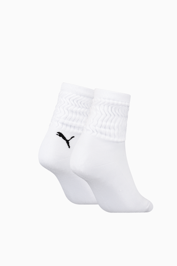 Slouch Socks Women 2 Pack, white combo, extralarge