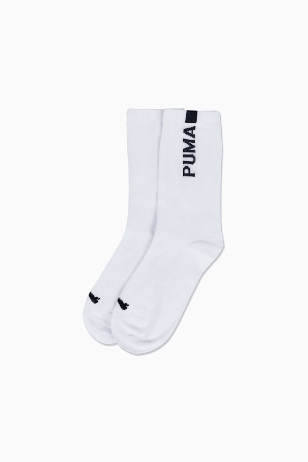 PUMA Women's Slouch Socks 2 Pack, white / black, extralarge-GBR